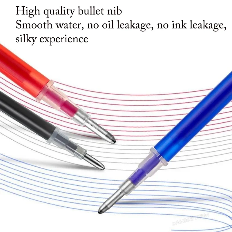 100 PCS Blue High Temperature Erasable Marker Refill Cutting Fabric Marker For Leather Crafts/Garment Sewing Accessories