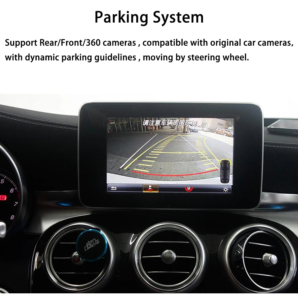 W205 Беспроводной модуль Carplay Android Auto Обновление для Mercedes Benz W176 W463 W222 W213 W246 C63 AMG E63 X177 CLA GLC X253 W166