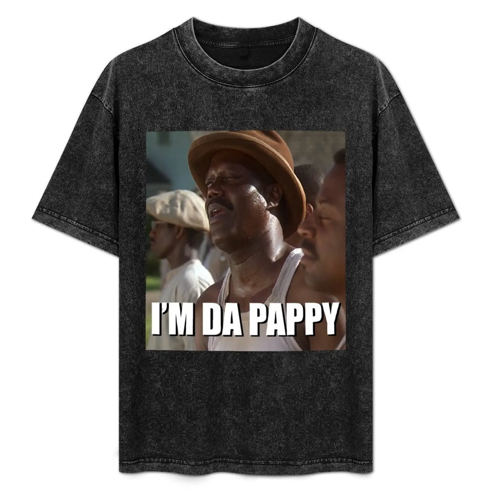 

I'm Da Pappy Causal Black Summer Custom T-Shirt essential t shirt blue archive animal prinfor boys mens t shirt graphic