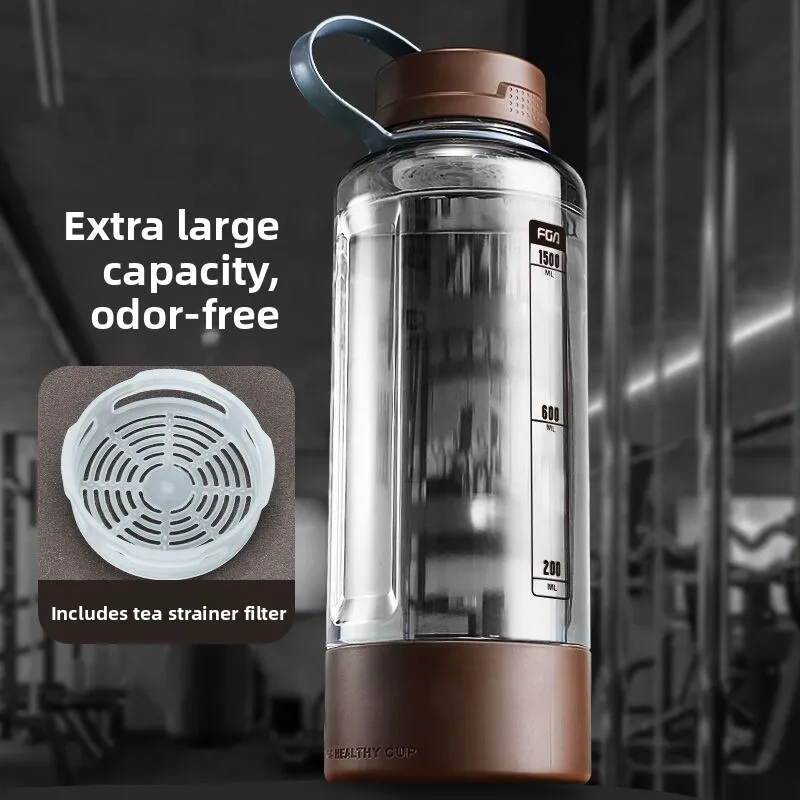 Fugong Large Capaci Plastic Cup for Men And Women Summer Outdoor Water Bottle Portable 2000ml Extra Large Size Water Pot