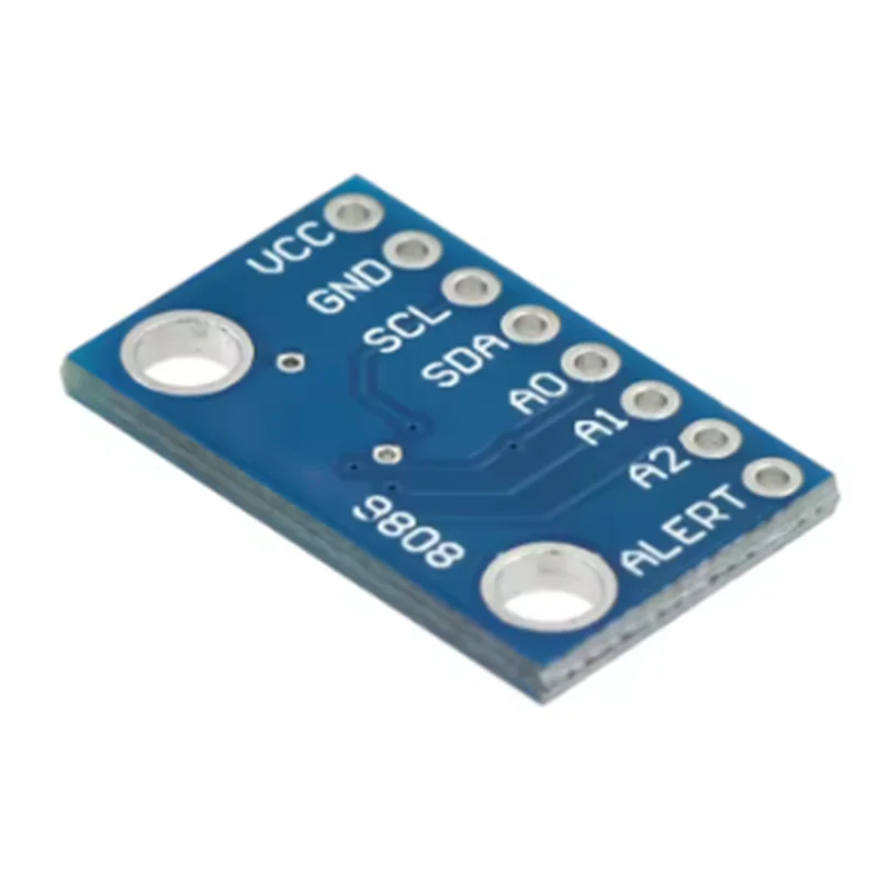 MCP9808 high-precision I2C temperature sensor with ± 0.25 ° C/0.0625 ° C resolution