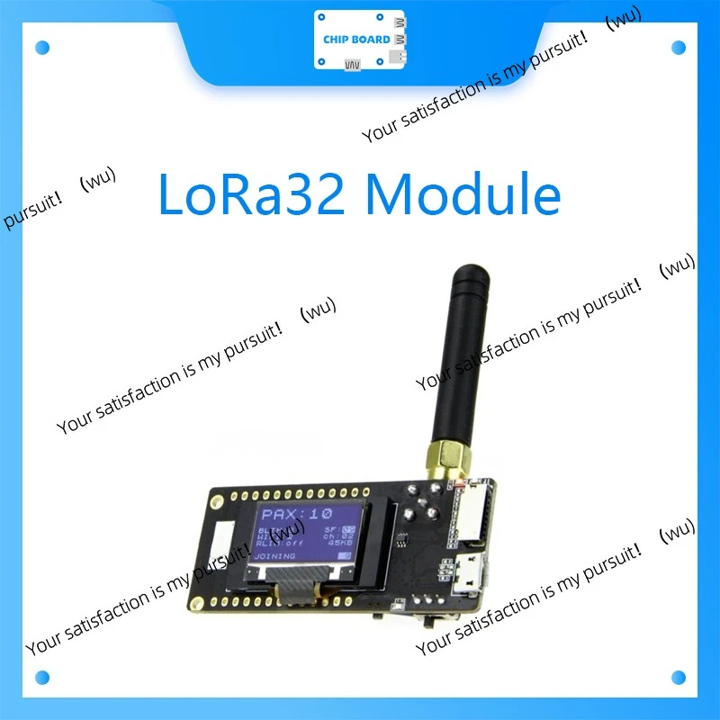 For LoRa32 V1_1 Version 433/868/915Mhz ESP32 LoRa OLED 0.96 Inch SD Card Bluetooth WIFI Wireless Module ESP-32 SMA