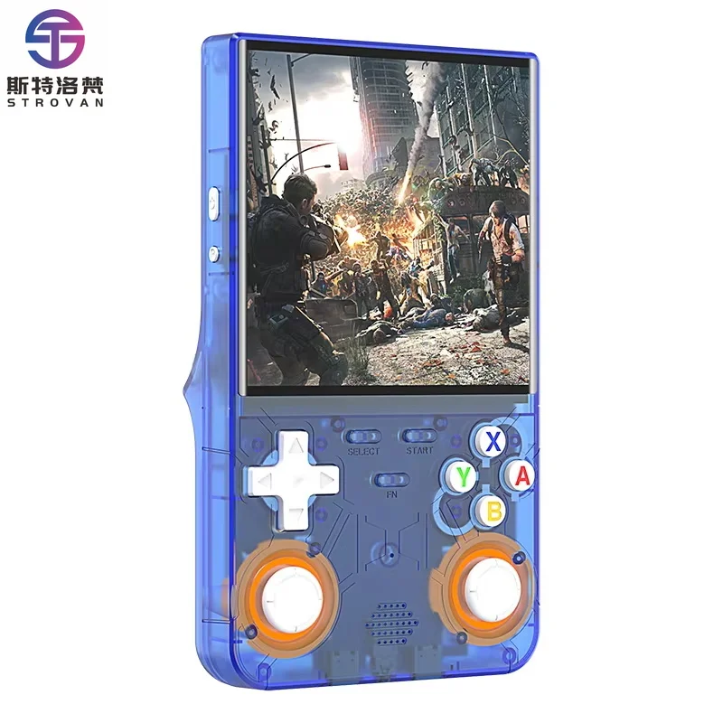 R36 ウルトラ携帯型ゲーム機 Wifi 64GB Linux RGBライト ジョイスティック クラシック レトロ ビデオゲームプレーヤー R36S コンソール