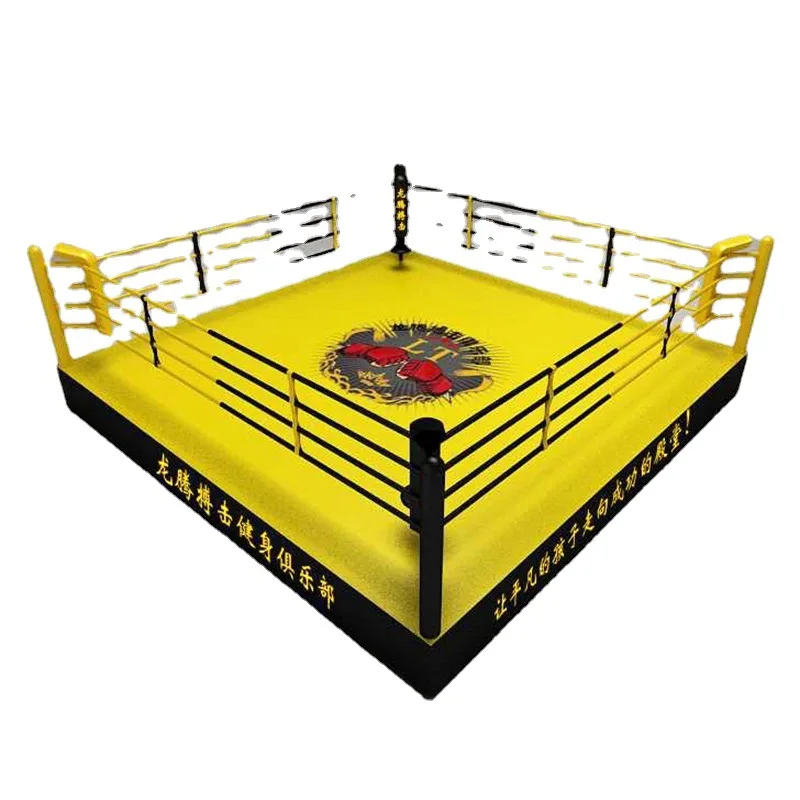 

Boxing Ring Sanda Competition Standard Table Grid Corner Cage Martial Arts Fighting Fence Floor to Floor Boxing Ring