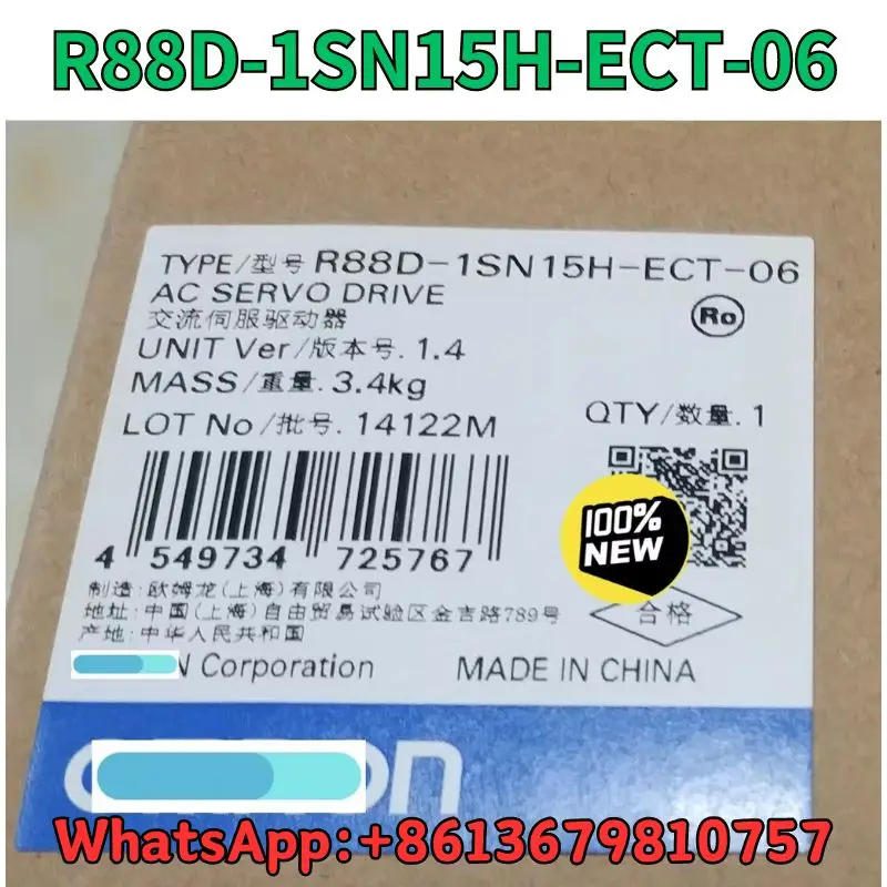 New Drive R88D-1SN15H-ECT-06 Fast Shipping