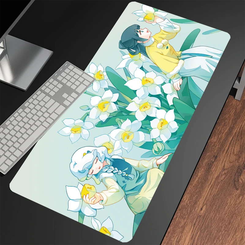 

Mouse Pads Cute office Mousepads 400x900 Large Mousepad Gamer Rubber Mat Company Desk Pad Design For Gift