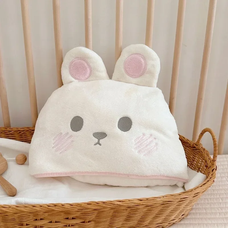 Thickened Kids Hooded Bath Towel Cartoon Bear Design Absorbent Breathable Shower Cloak Non slip Blanket For Baby Beach Shower view 5