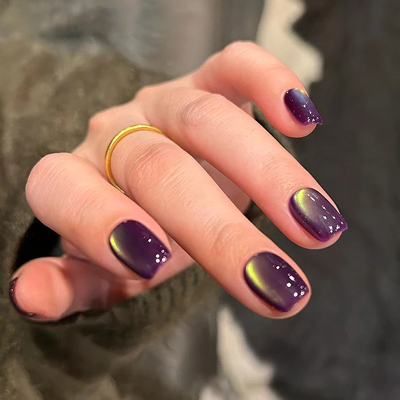 BORN PRETTY 1 Fles 10 ml Paars Roze Fruit Fruit Kleur Kat Magnetische Gel Ultra Shine Losweken UV Gel manicure Nail Art Vernis