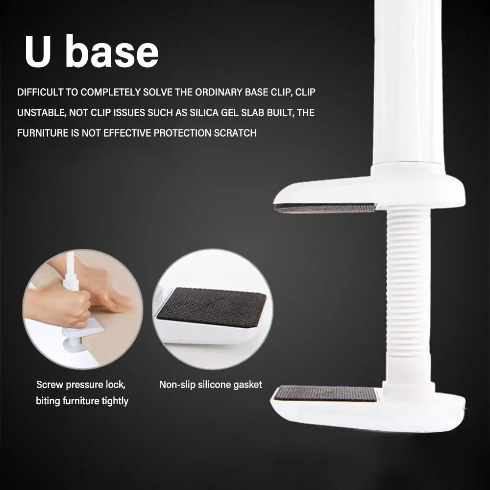 新しい高品質電話サポートマウントラック、フレキシブルベッドデスクトップブラケット、スマートフォンスタンド、ポータブルブラケット、携帯電話ホルダー