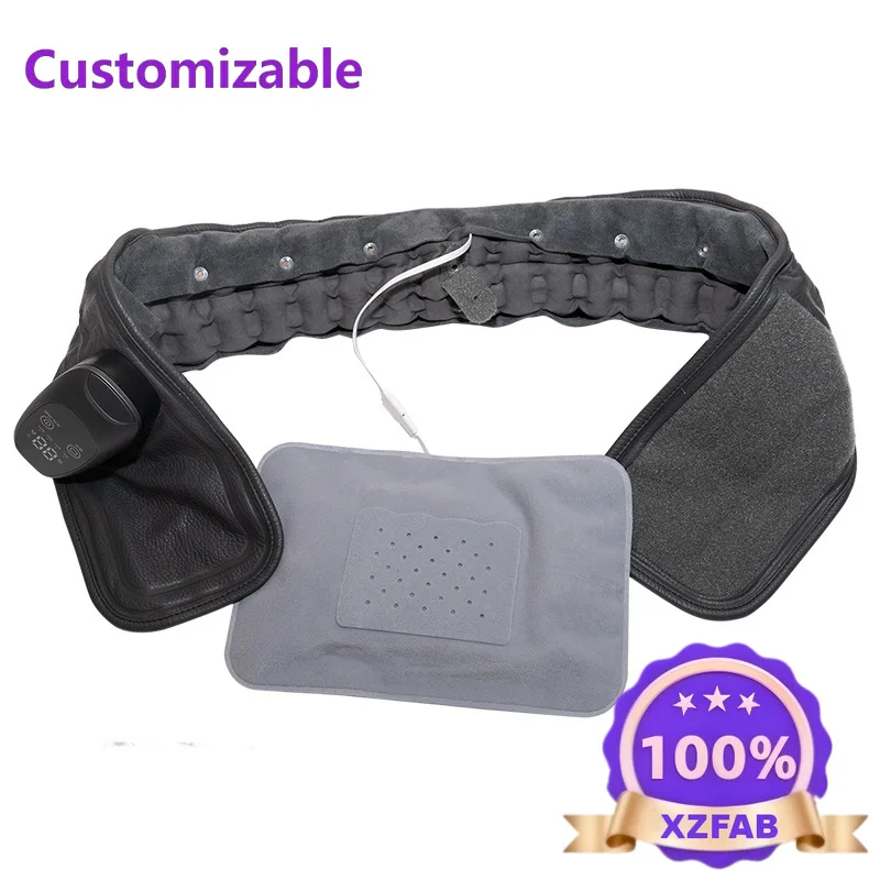 

New electric heating air pressure waist vibration massager hot compress belt simulation method