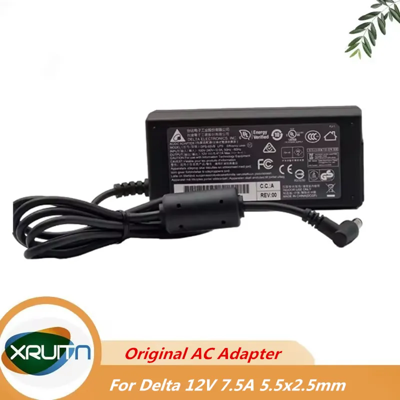 

Genuine DELTA ELECTRONICS DPS-90FB A DPS-90AB-3 AC/DC Adapter 12V 7.5A 90W Power Charger for Qnap TS-451 NAS DPS-90FB Original