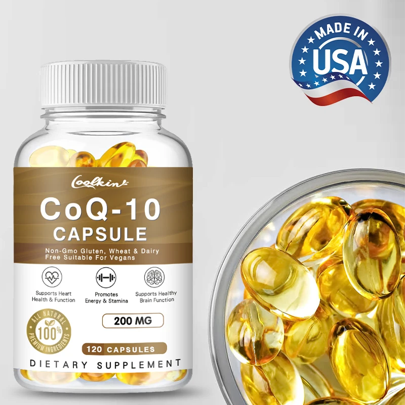 

Highly Absorbable CoQ10 - Provides Energy To Support Joint Health, Promotes Cardiovascular Health, and Maintains Heart Health