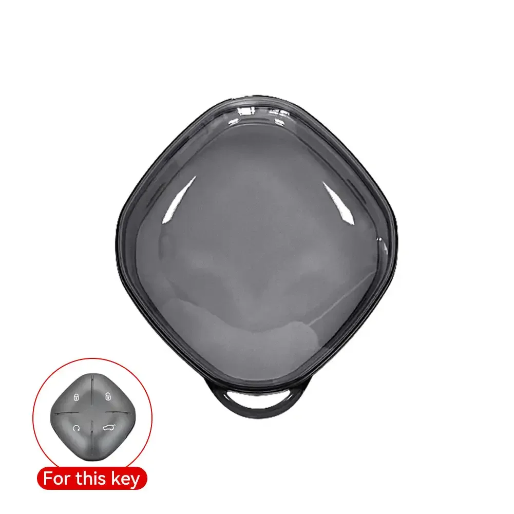 Transparent Shell Fob Cover Car Remote Key Protection Shell for Chery Jetour T2 Traveler 2023 2024 Car Key Case Auto Accessories