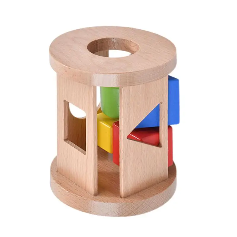 

Children Montessori Object Permanence Box Wooden Toys Gifts For Babies 6-12 Months Develop Problem-Solving Skills supplies