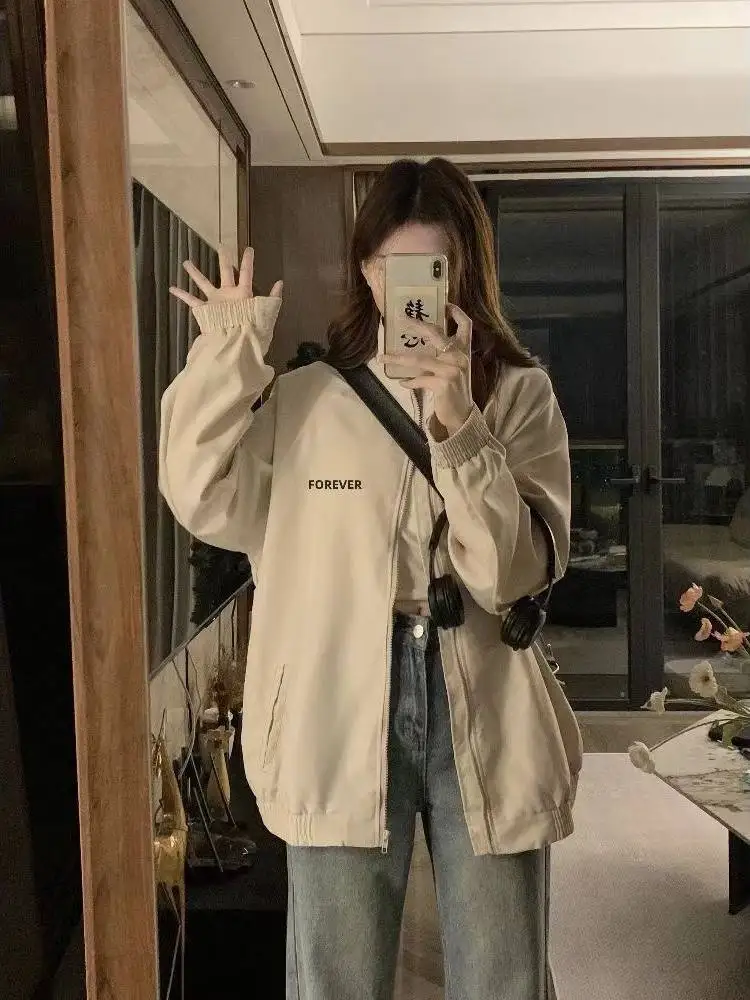 Faionable Casual losse dunne dames Jaet Koreaanse Sle Winter bovenkleding Student Cact Size Werkkleding Vrijetijdsjas Trendy