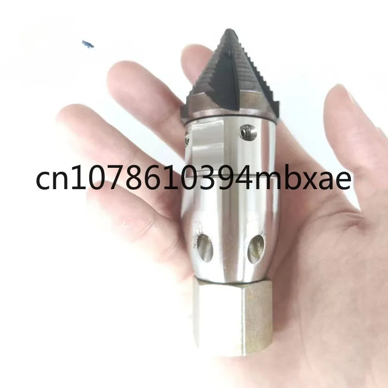 CS Good Quality High Pressure Stainless Steel Spray Rotating sewer Cleaning Nozzle Pipe Cleaning Nozzle