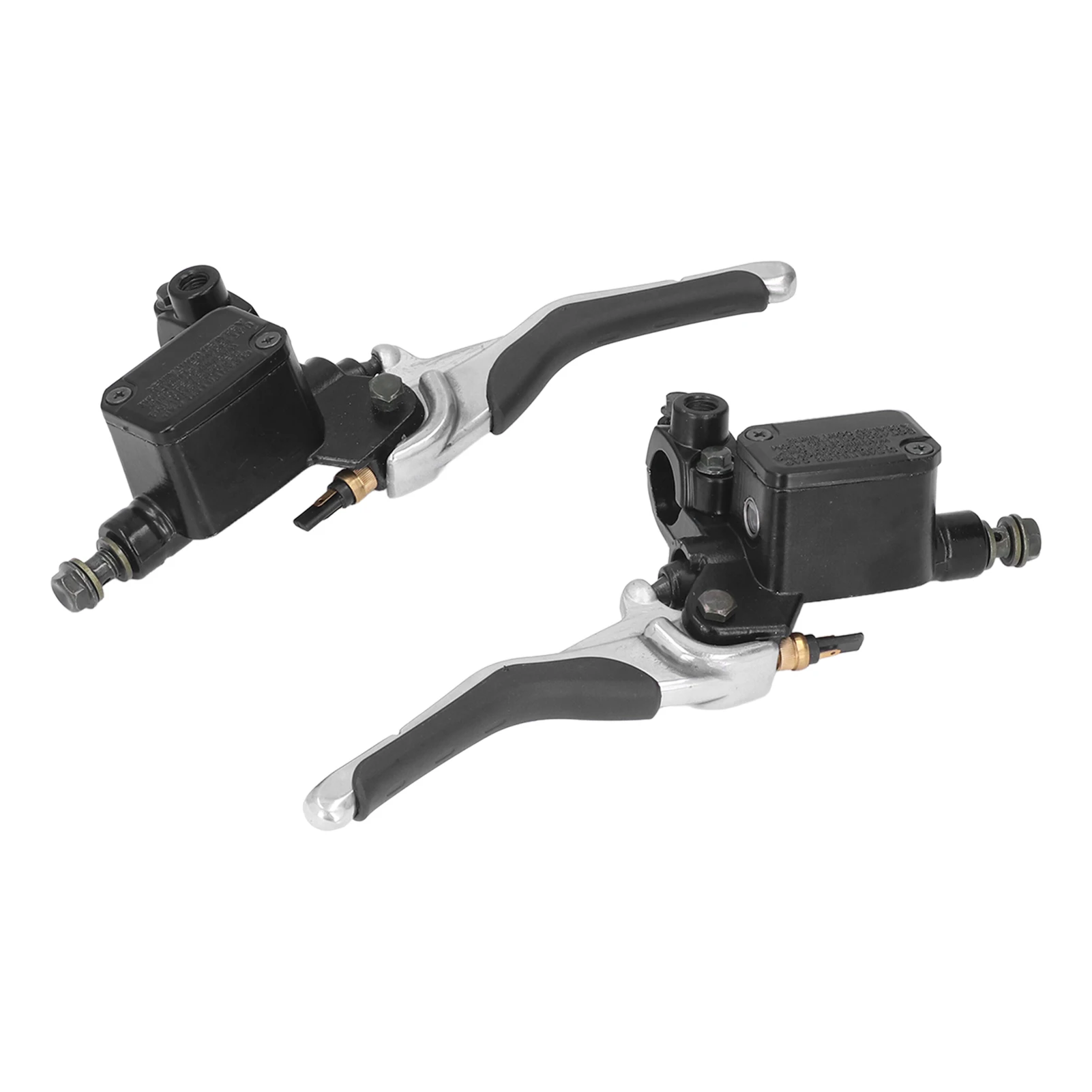 Pair Motorcycle Left Right Brake Handle Lever with Oil Can Aluminum Alloy CNC Replacement for Yamaha YQ50 Aerox 1997‑2013