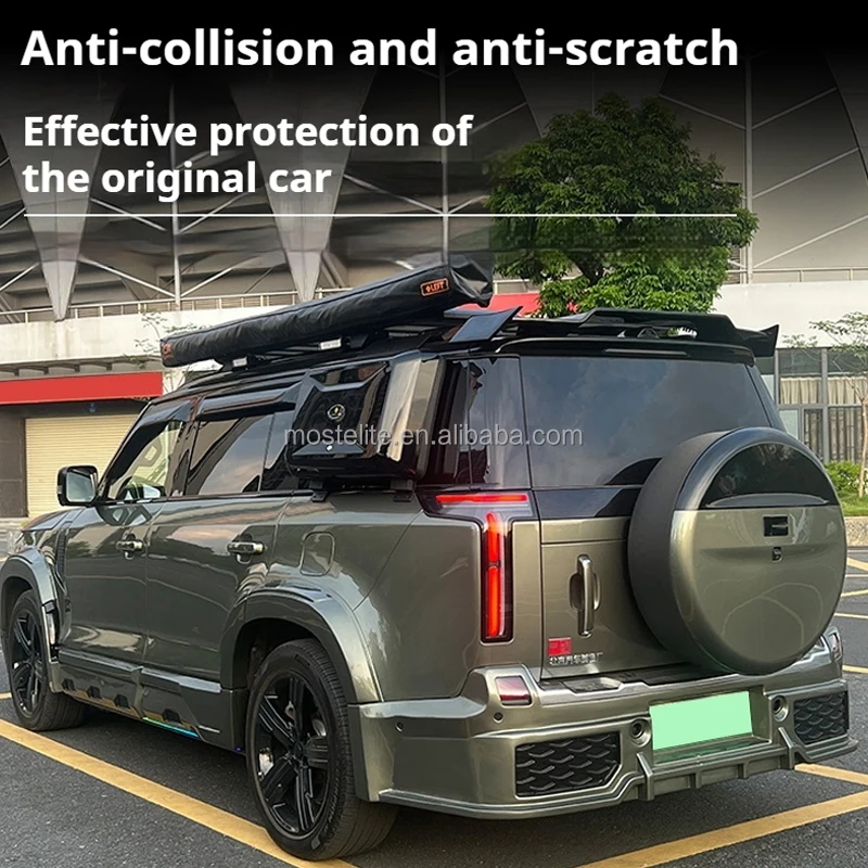 Hot Sale Auto Parts High Quality Manganese Steel Rear Bumper for Rox 01 Accessories