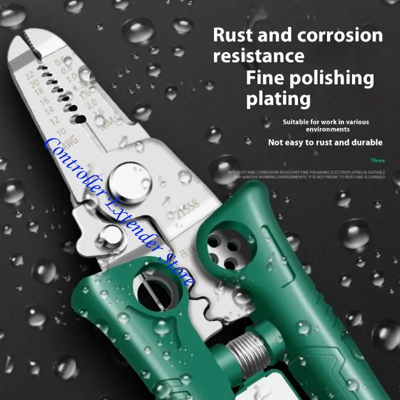 N84B Несколько инструментов из нержавеющей стали для электриков объединяет обработку проволоки