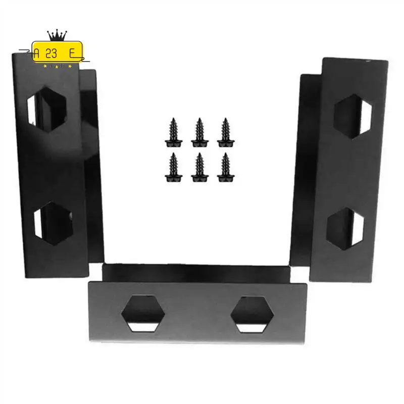 

A23E-Under настольное крепление для ноутбука, прочное с винтом, металлическое крепление для ноутбука, экономия места под столом, органайзер для ноутбука, поддержка