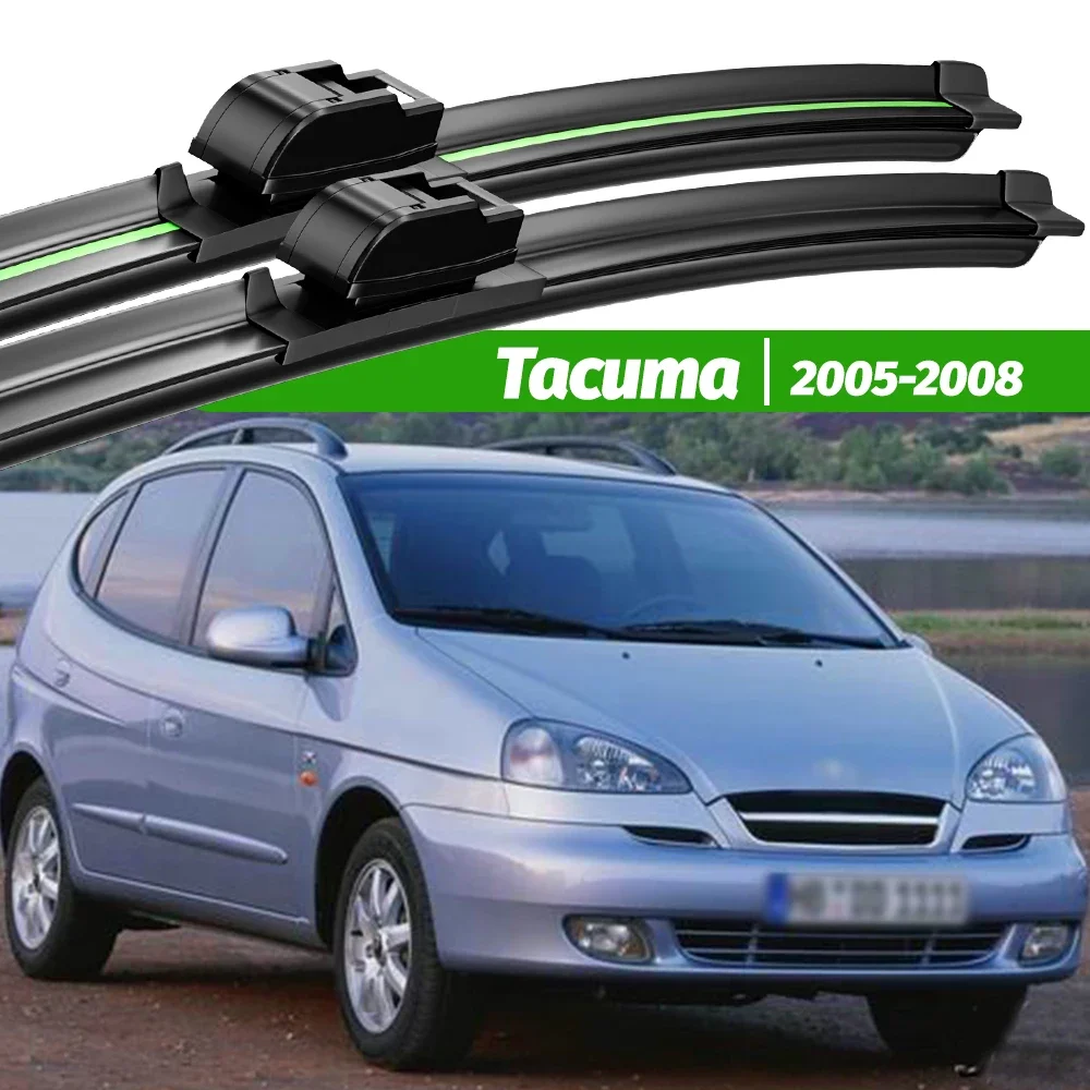 

For Chevrolet Tacuma 2005-2008 2pcs Front Windshield Wiper Blades 2006 2007 Windscreen Window Accessories