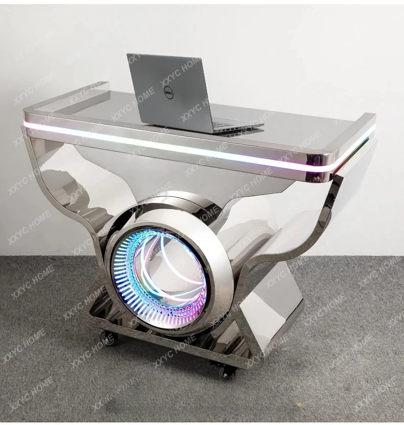 Y Internet Celebrity Party KTV Private Room Glowing Nightclub Precision Polished Movable DJ Console