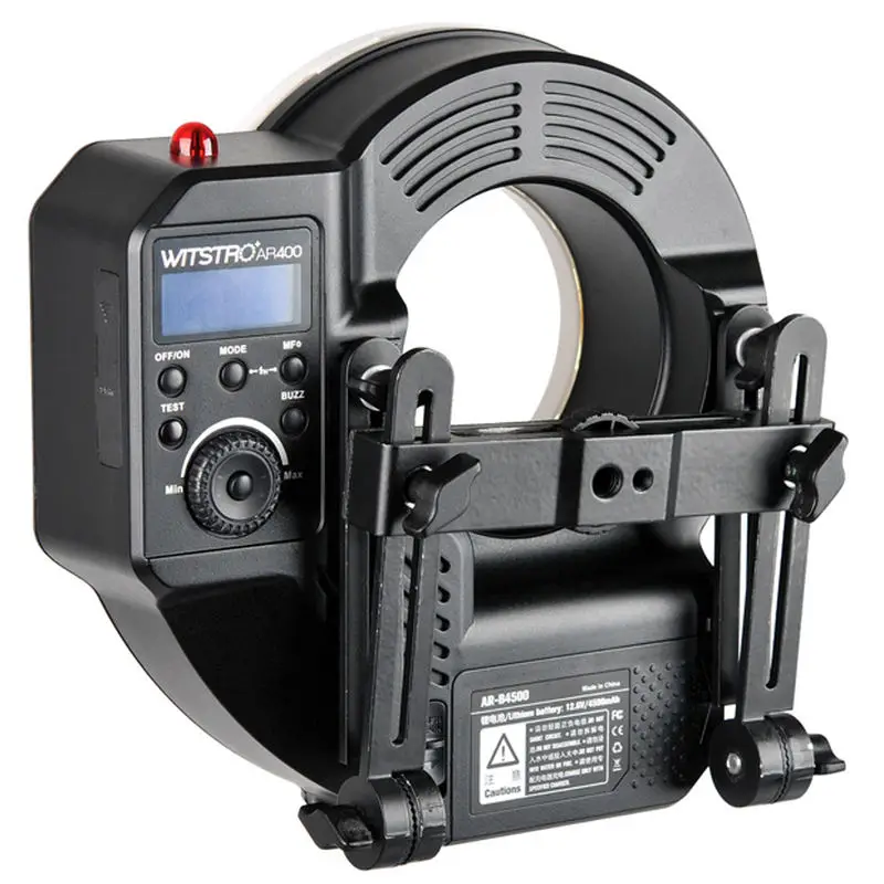 Godox Witstro AR400 400WS Ring Flash Speedlite Light LED Video