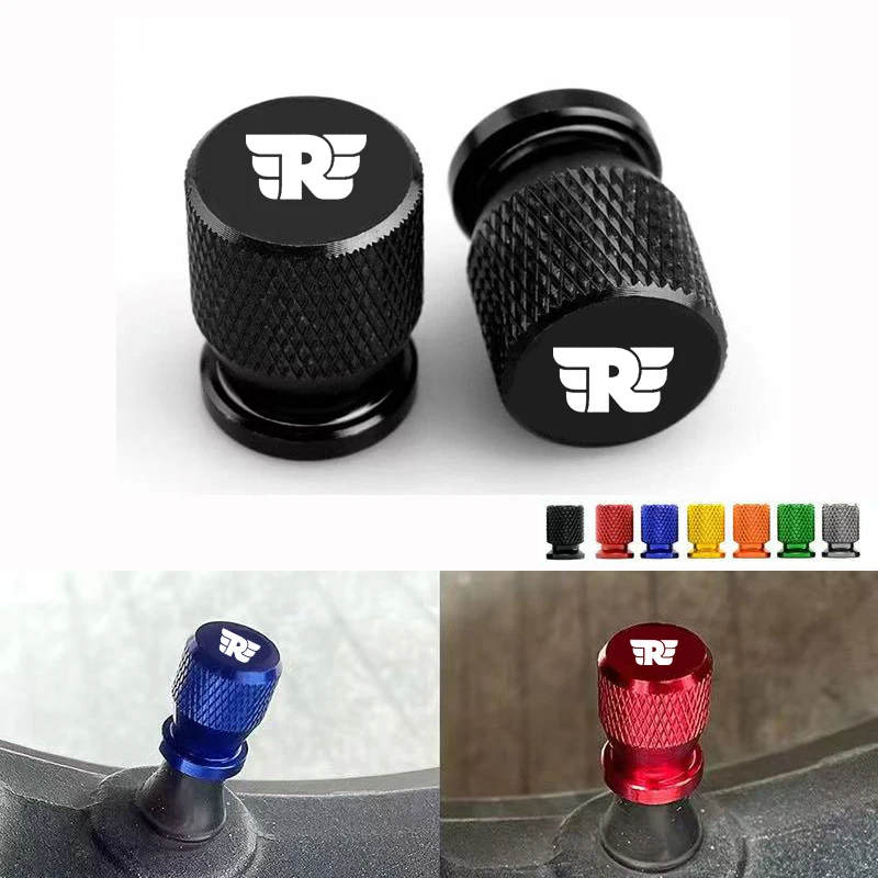 Motorcycle Tire Valve Caps For Royal Enfield Bullet/Meteor/Classic 350 500 Interceptor 650 Continental GT 535 Himalayan 411 400