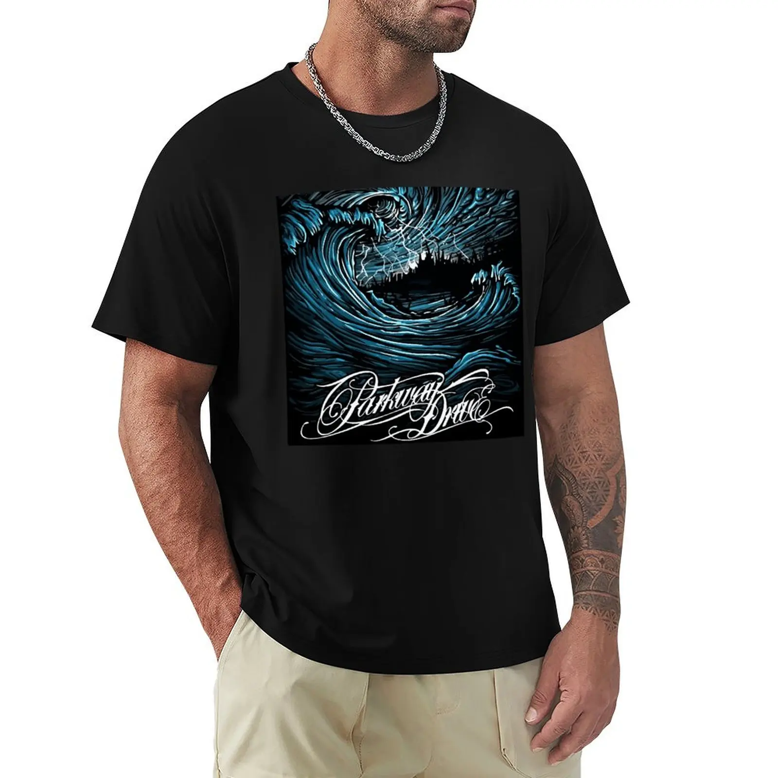 

parkway drive T-Shirt summer clothes plus size tops Man t-shirt mens tall t shirts