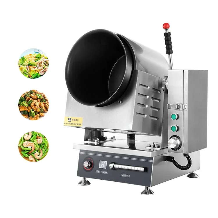 High Capacity Automatic Cooking Machine Drum Smart Cooking Robot for Restaurant