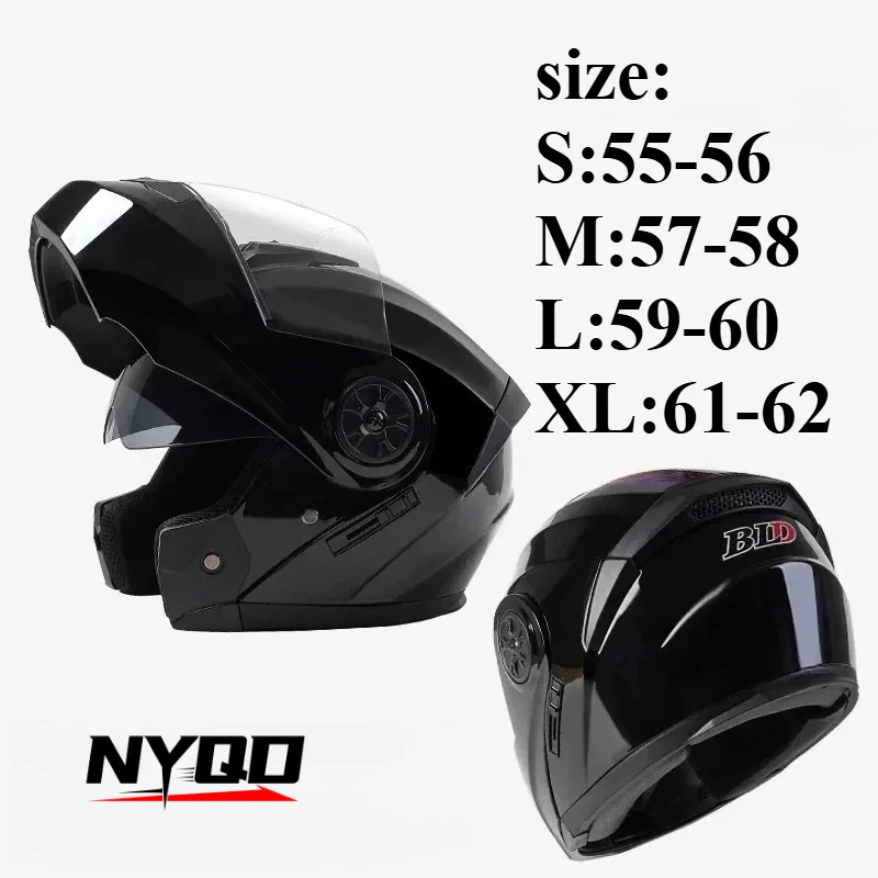 

Motorcycle Winter Helmets High-quality Dual Mirror Full Helmet Trendy Motorcycle Off-road Racing Helmet Unisex Version