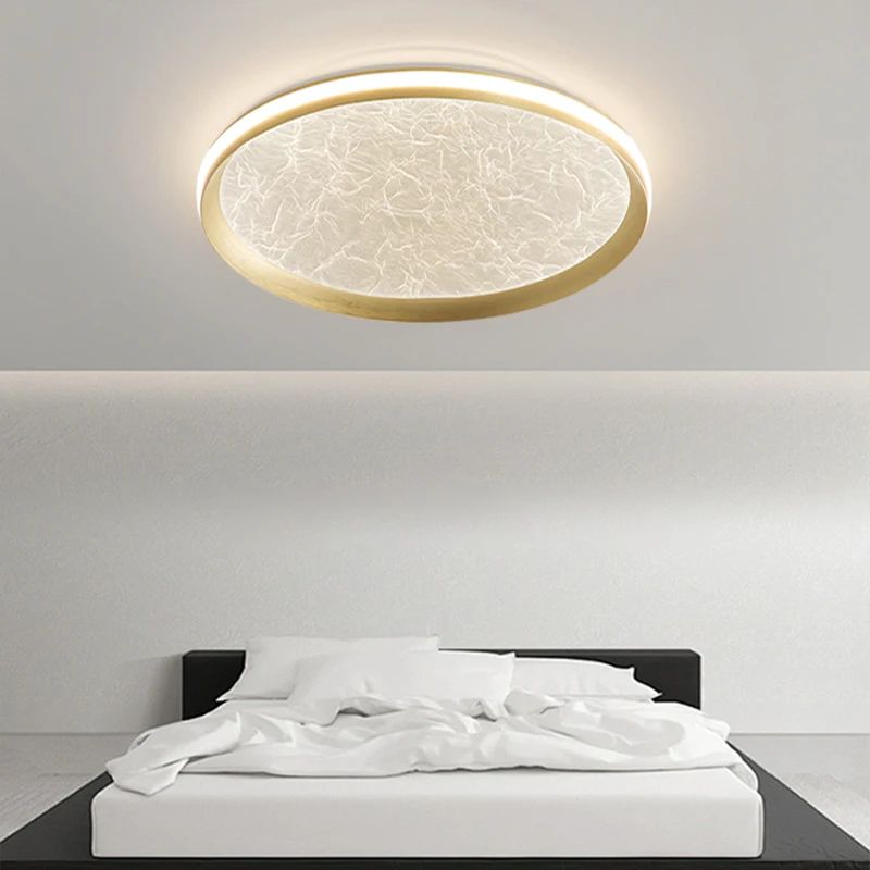 Minimalist Creative Cloud Sea Bedroom Chandelier Atmospheric Full Spectrum Eye Protection Room Study Luxury Bedroom Ceiling Lamp