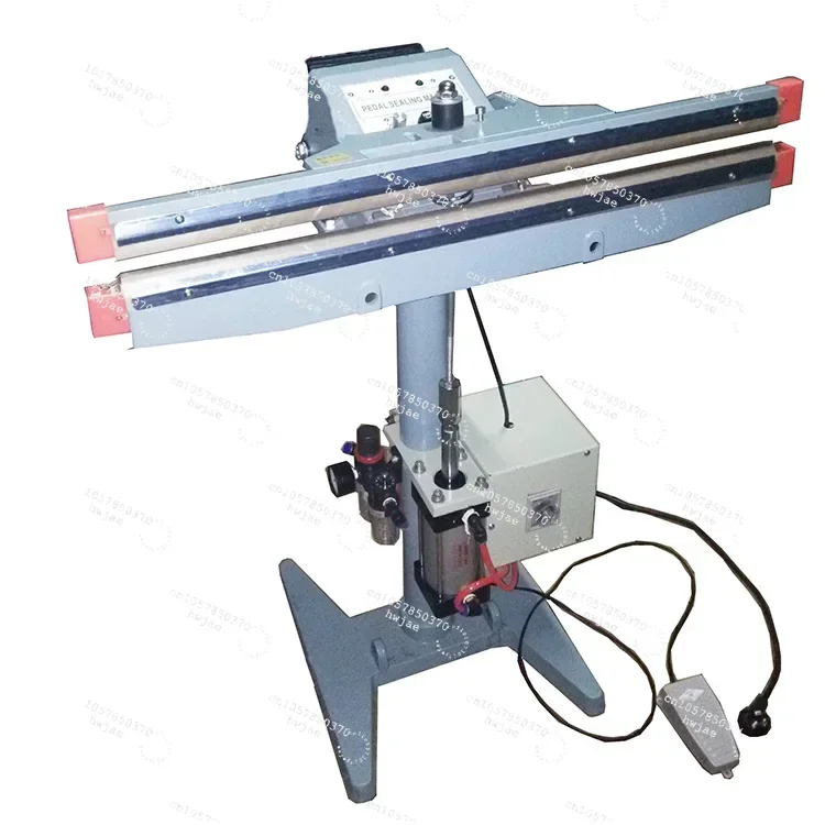 Hot Selling Pneumatic Double-side Heating Pedal Impulse Sealer Heating Sealing Machine With Good Quality