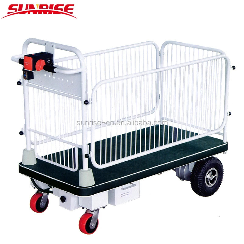 400kg Electric Hand Truck with Double Scissor Lift Table Battery Powered Portable Warehouse Material Handling Moving Tool view 5