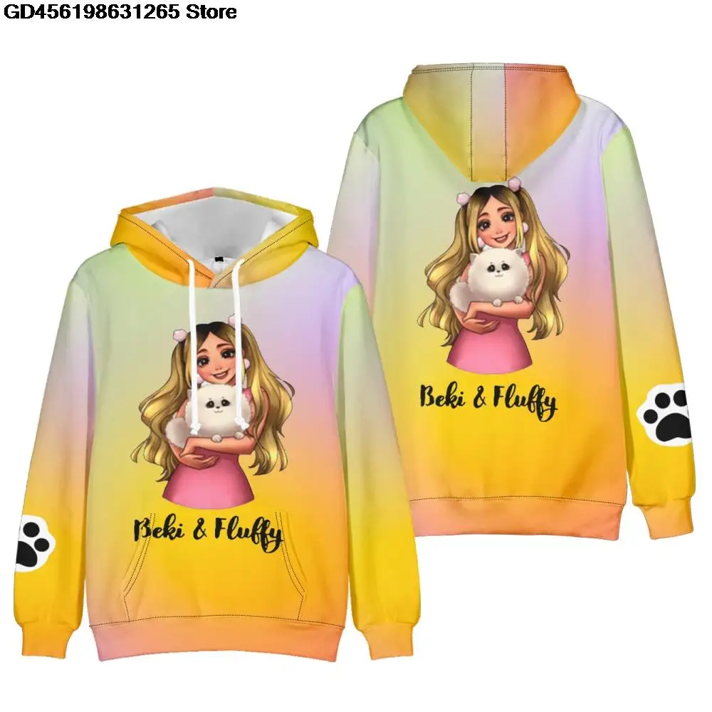 New Children Hooded Rebekah Wing Merch Beki & Fluffy  Boy Girls Sweatshirt Kids Tops Women's Pullover Tops Anime  Y2K Hoodies