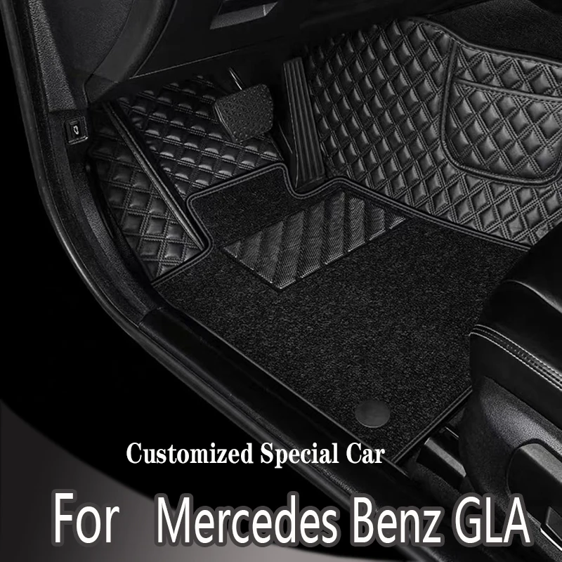 

Car Floor Mats For Mercedes Benz GLA 2019 2018 2017 2016 2015 2014 Carpets Custom Auto Styling Interior Accessories Foot Pads