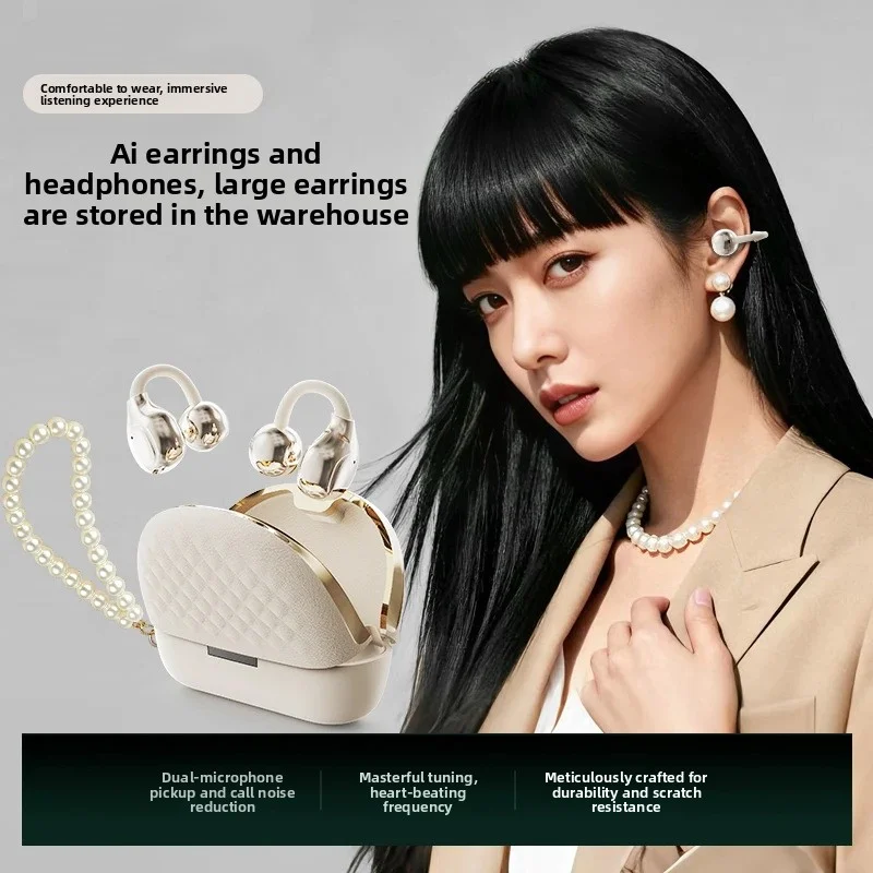 Bluetooth Headset On Ear - 2026 Lingge small handbag wireless Bluetooth