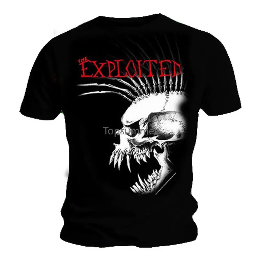 

T Shirt The Exploited Classic Bastard Skull Punk All Sizes Men Women Unisex Fashion Tshirt