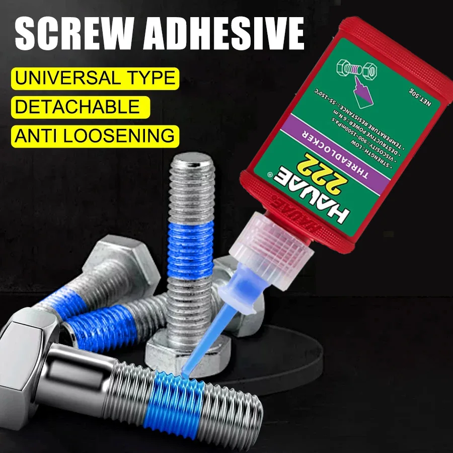 Threadlocker 243 242 263 270 277 290 Screw Glue Thread Locking Agent Anaerobic Glue Anti-loose Screw Adhesive For Household Use