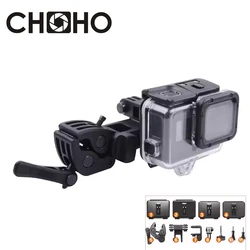 For Gopro 12 Accessories Gun Clip Clamp Mount Archers Rifle Fishing Rod Arrow Retaining For Go Pro Hero 5 6 7 8 9 DJI Action