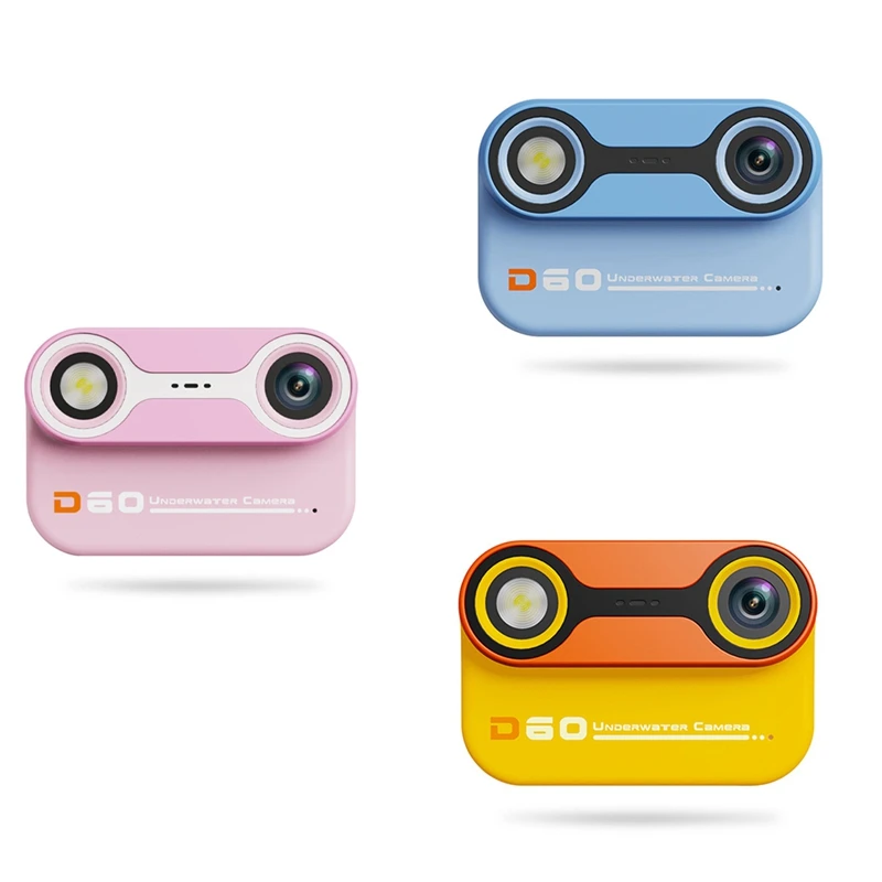 AA51 Waterproof Child Camera Underwater Camera 3 Meters Waterproof Before And After Dual Camera Swimming Outdoor