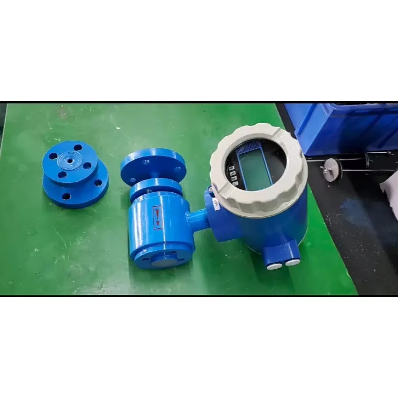 

High Flow High Accuracy Electromagnetic Flow Meter For Water Conservancy And Hydropower PTEF Seals Flow Meter 300mm