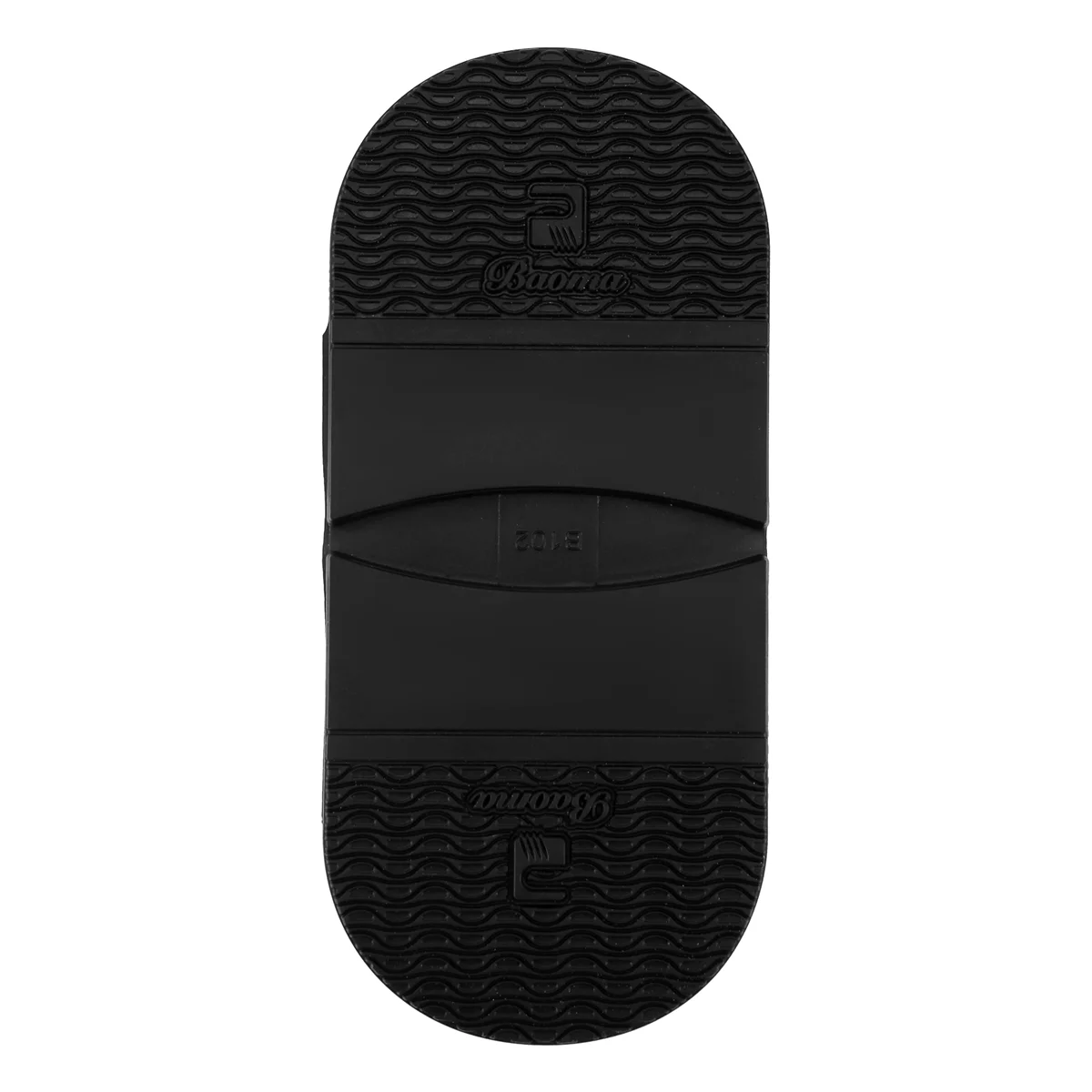 ABQR 1 Pair Shoe's Non-slip Rubber Heel Insole Shoes Repair 6.5mm