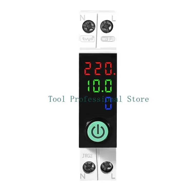 57QF Over Under Voltages Protections Relays Switches WiFi Intelligent Power Meter