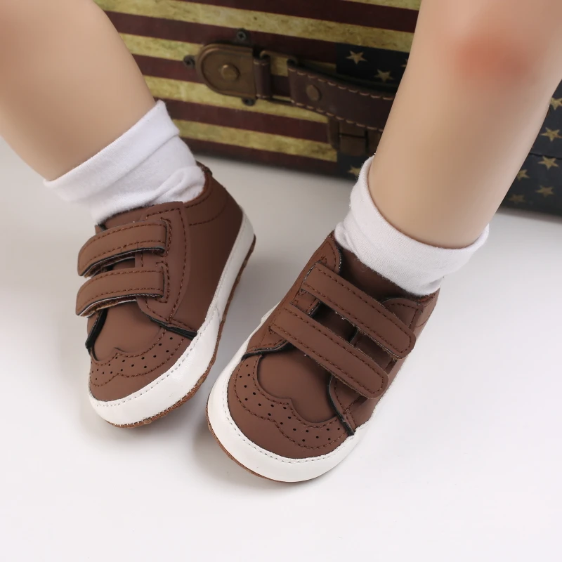 

Fashionable Spring And Autumn Baby Walking Shoes For Men And Women Soft Soled Cotton Casual Sports Walking Shoes For 0-18 Month