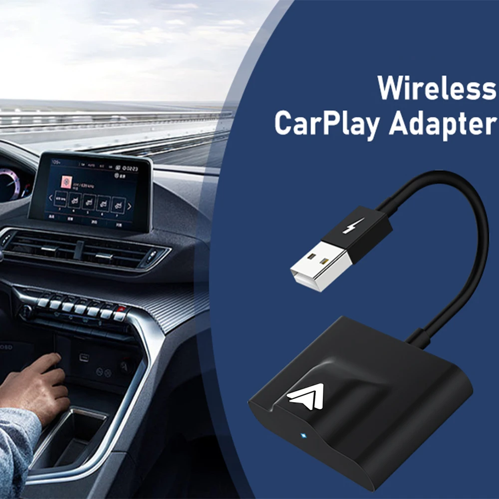 Wireless CarPlay Adapter For Android Carplay Dongle New Wireless Auto Car Adapter for Android Plug Play WiFi Online Update