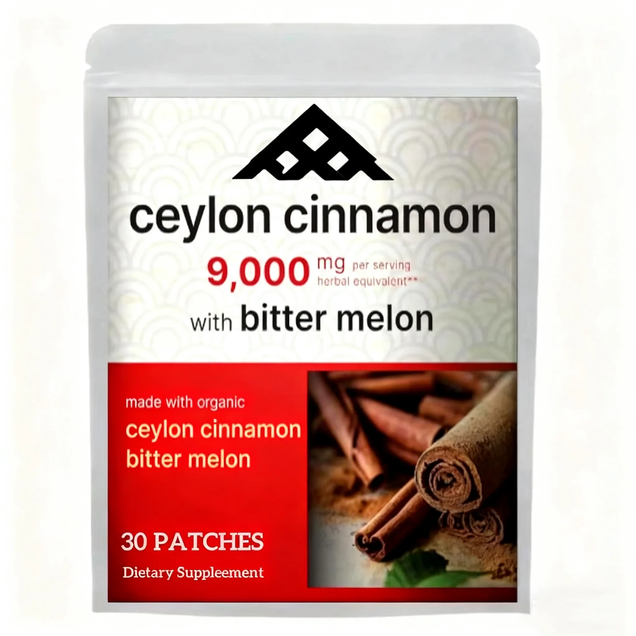 Ceylon Cinnamon Transdermal Patches Joints, Antioxidant Support 30 Patches