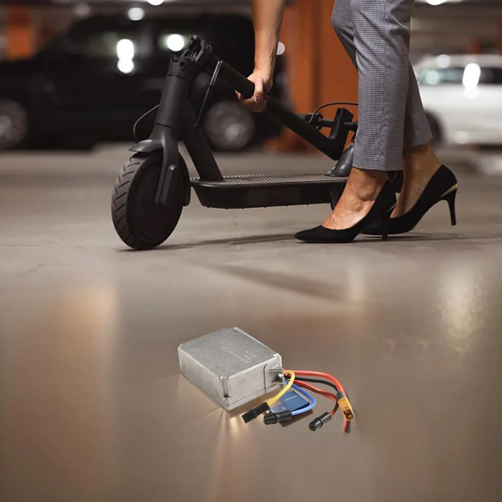 

Electric Scooter 290g Board Controller Controller, Main Board Controller About 10*7*3cm About 290g Electric Scooter Metal
