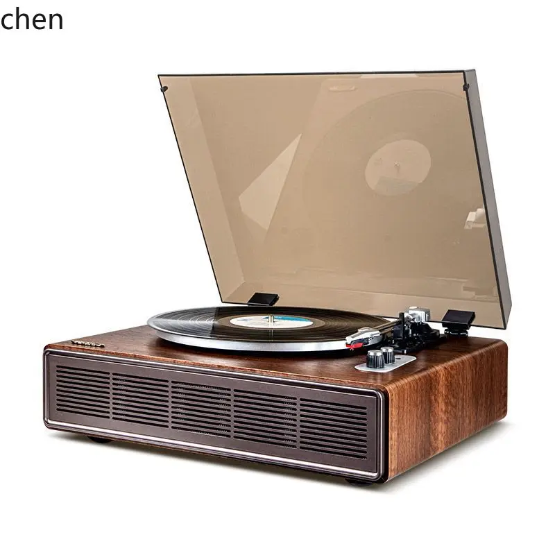 CZ Phonograph Vinyl Record Player Retro Record Player Bluetooth Speaker Integrated Living Room Ornament Gift
