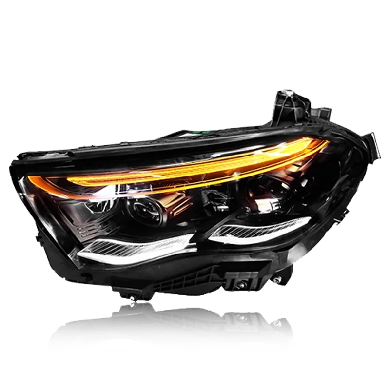 W214用SXLLアップグレードマトリックスレーザーヘッドランプ、マルチビームライトヘッドランプアクセサリーXT改良W214発光ダイオードヘッド